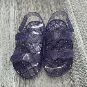 GAP Kids Shimmering Purple Sandals